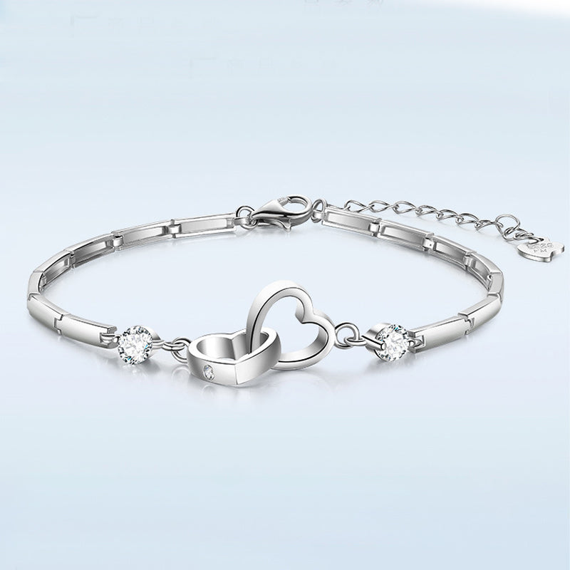 Silver Adjustable Chain Bracelet