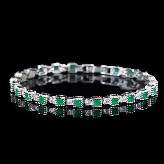 Emerald Tennis Bracelet