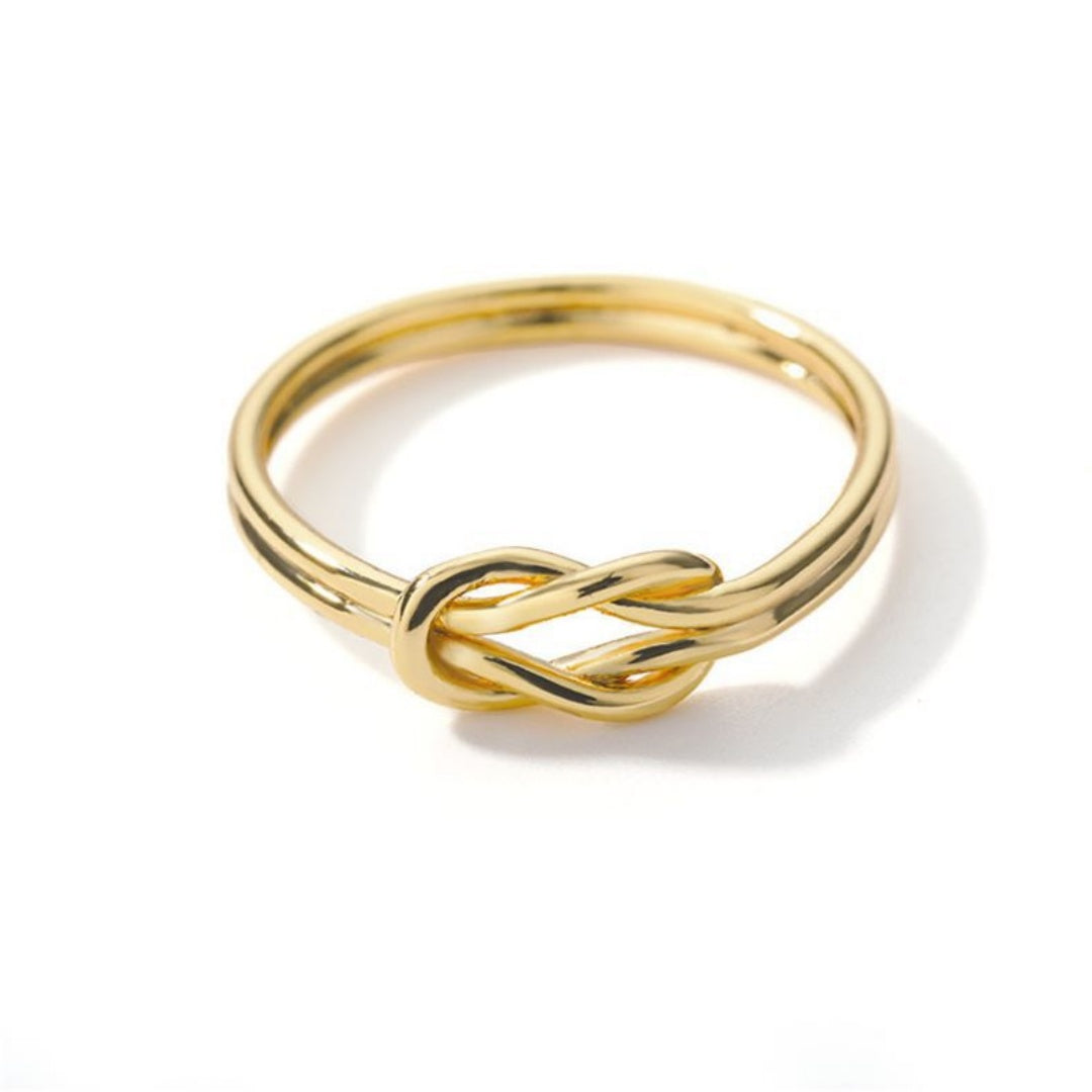 Zircon Cross Wrap Ring