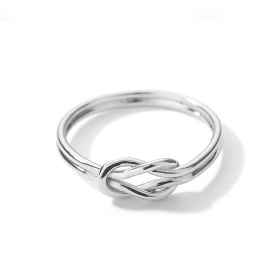 Zircon Cross Wrap Ring
